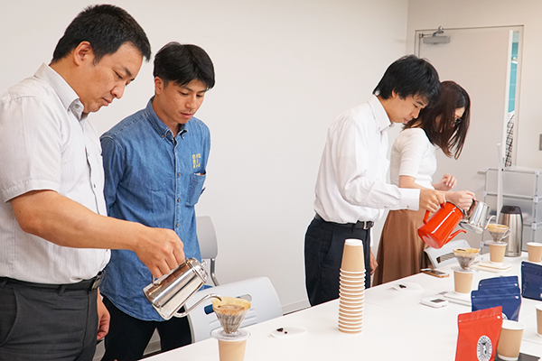 コーヒー試飲会